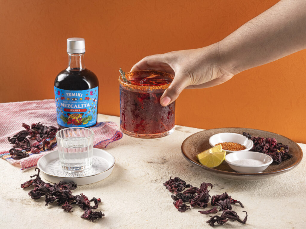 Mezcalita Jamaica Served